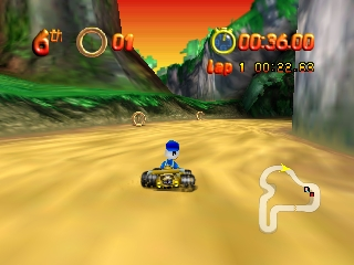 Mickey's Speedway USA (USA) In game screenshot